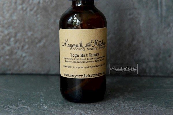 Homemade Yoga Mat Spray - Mayernik Kitchen