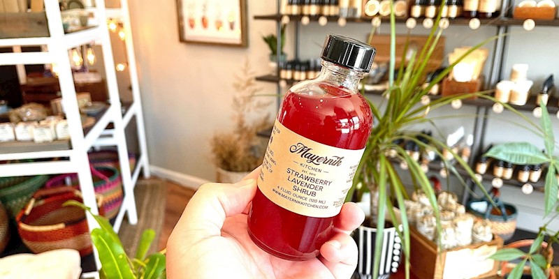 What is a drinking shrub?